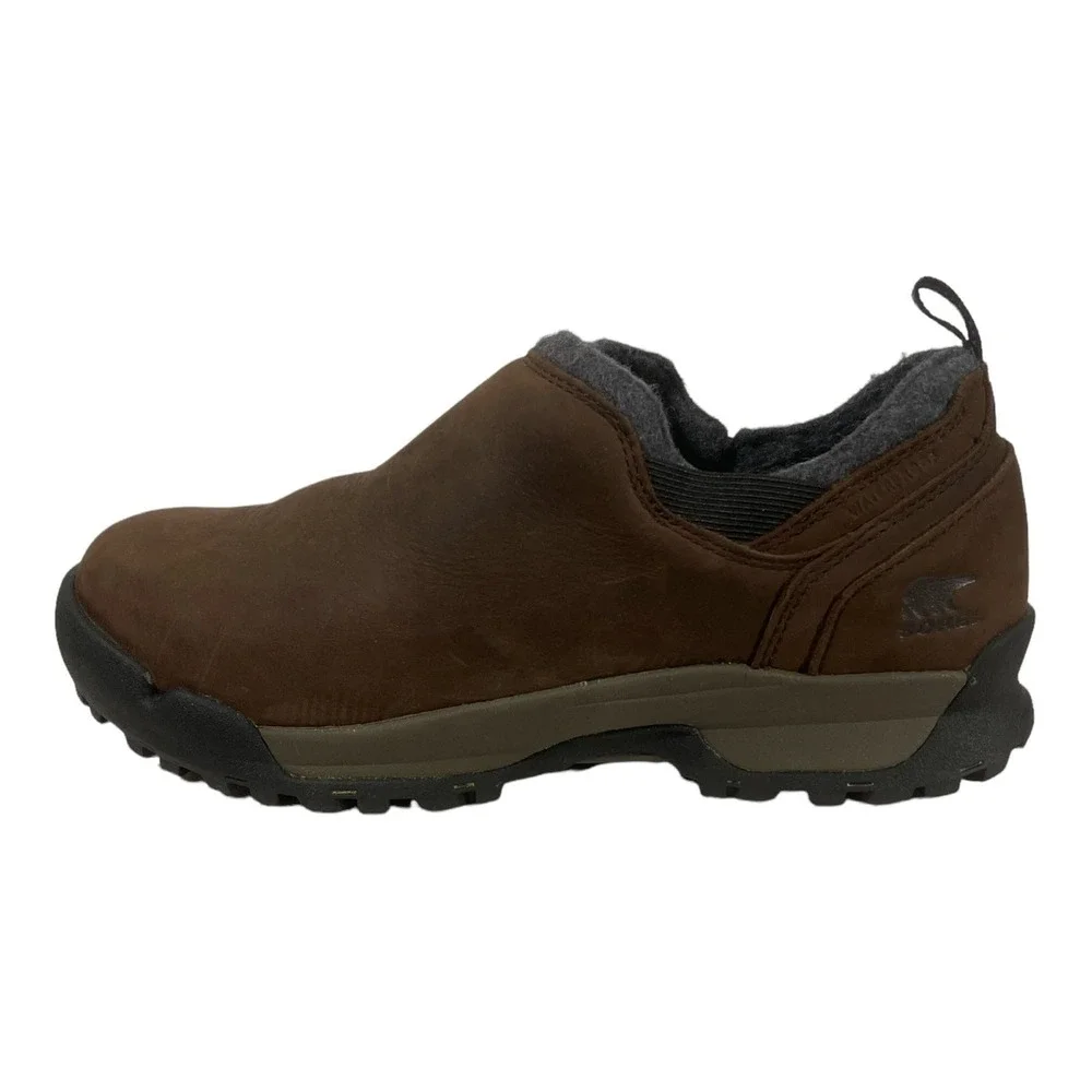 SOREL shoes LEATHER SLIP ON mens 8 BIB
